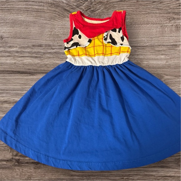 Custom Made Woody Dress 4T - Picture 1 of 2